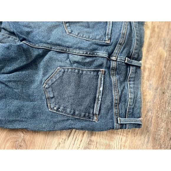 Rachel Roy Womens Straight Leg Distressed Jeans Dark Wash Denim Size 4/27 - Picture 5 of 6